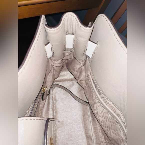 Michael kors Hamilton satchel taupe/cream - Picture 10 of 11